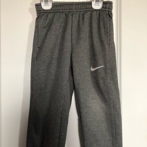 Light gray Nike sweats